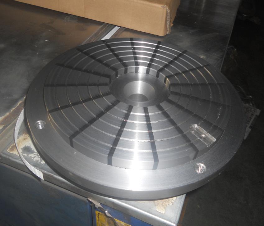 X51 Radiated circular permanent magnet chuck