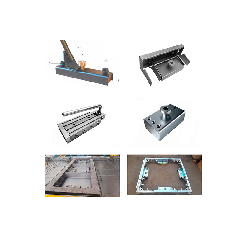 What are the key differences between using magnetic systems in a prefabrication plant and traditional formwork clamps?